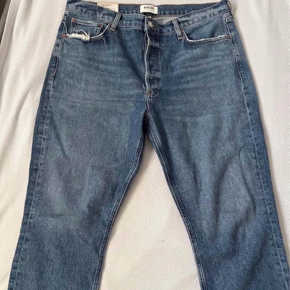 Agolde Riley Long Jean - Picture 2 of 5